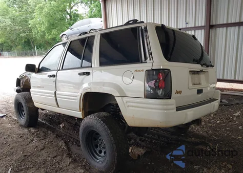 1997 Jeep Grand Cherokee Limited из США, поврежденный, VIN 1J4GZ78YXVC674390